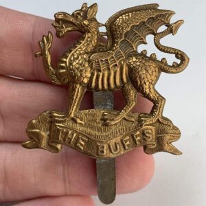 WW1 Royal East Kent (The Buffs) Regiment Cap Badge