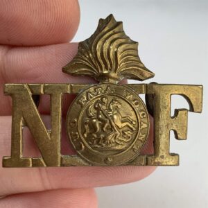 WW1 Northumberland Fusiliers Regiment Shoulder Title