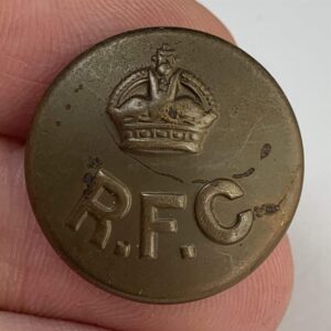 WW1 Royal Flying Corps RFC Tunic Button - PITT & CO LONDON - 24mm