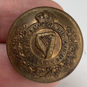 WW1 Royal Irish Regiment Tunic Button - 26mm
