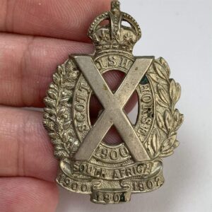 Scottish Horse Yeomanry Regiment Cap Badge