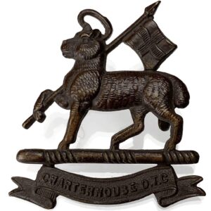 Charterhouse School College Officers Training Corps College OTC Cap Badge