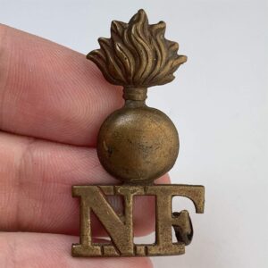 WW1 Northumberland Fusiliers Regiment Shoulder Title - SINGLE CONSTRUCTION