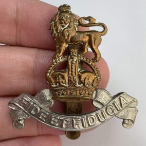 WW2 Royal Army Pay Corps RAPC Cap Badge