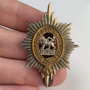 WW2 Worcestershire Regiment Cap Badge