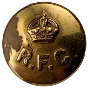 WW1 Royal Flying Corps RFC SMALL Tunic Button - 16mm