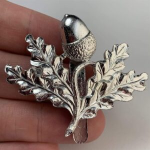 South Nottinghamshire Hussars Regiment Notts Staybrite Anodised Cap Badge - Staybright