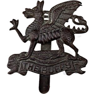 WW1 Royal East Kent (The Buffs) Regiment Cap Badge