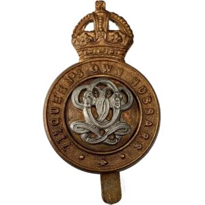 7th Queens Own Hussars Regiment (Queen's) Cap Badge