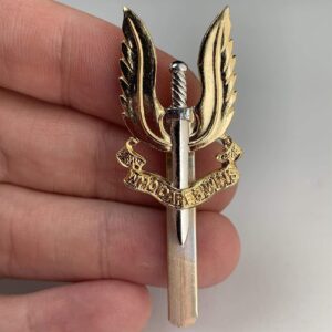Special Air Service SAS Regiment Staybrite Anodised Cap Badge - Staybright