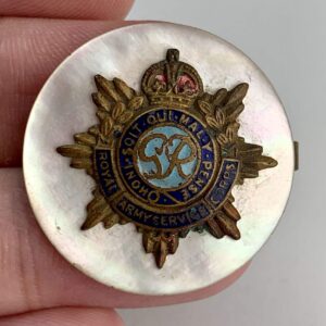 WW2 Royal Army Service Corps RASC Sweetheart Brooch