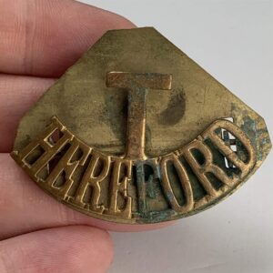 WW1 Hertfordshire Regiment Territorial Battalion Shoulder Title