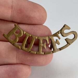 Royal East Kent (The Buffs) Regiment Shoulder Title