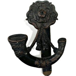 WW1 6th Rifle Battalion Kings Liverpool Regiment (King's) Cap Badge