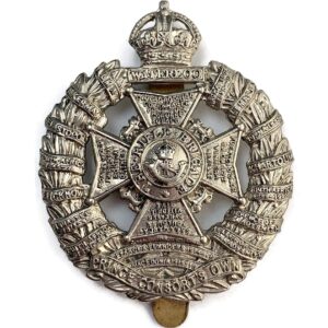WW2 The Rifle Brigade (Prince Consort's Own) Regiment Cap Badge