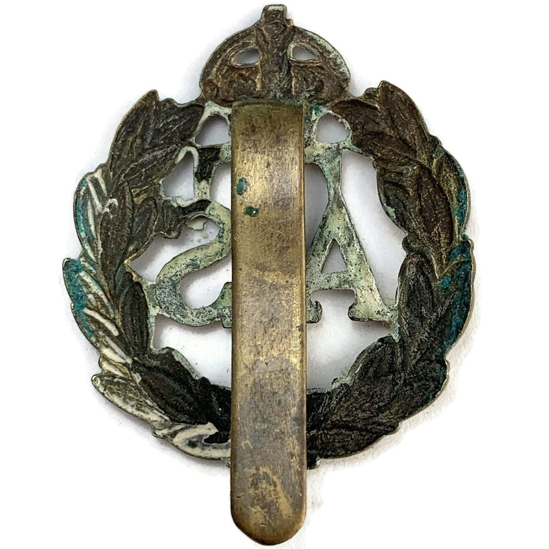 WW2 Auxiliary Territorial Service Corps ATS Cap Badge - British ...