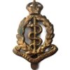 Royal Army Medical Corps RAMC Cap Badge - F.E. WOODWARD B'HAM Makers Mark