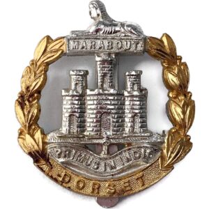 Dorset Regiment Dorsetshire Staybrite Anodised Cap Badge - Staybright