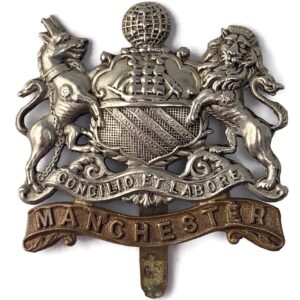 WW1 Manchester Regiment Cap Badge - FIRST PATTERN