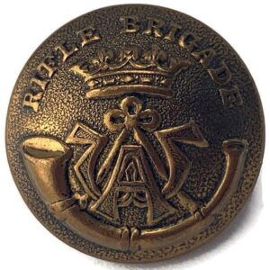 The Rifle Brigade (Prince Consort's Own) Regiment Tunic Button - 26mm