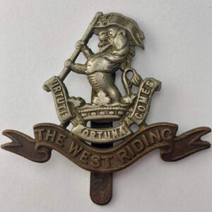 WW1 Duke of Wellingtons West Riding Regiment Cap Badge