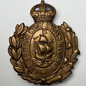 British West Indies Regiment India W. Indian Cap Badge