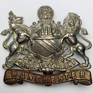 WW1 Manchester Regiment Cap Badge - FIRST PATTERN