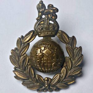 WW1 Royal Marines Commando Corps Cap Badge