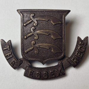 The Essex Regiment OFFICERS Bronze Collar Badge