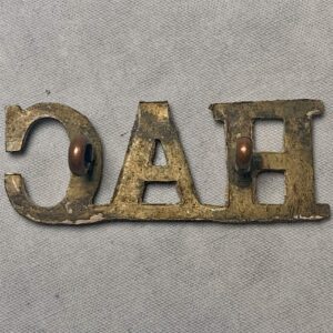 Honourable Artillery Company HAC Shoulder Title