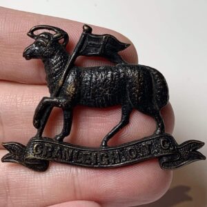 Cranleigh School OTC Officers Training Corps College Cap Badge
