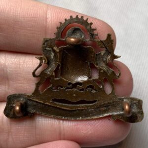 WW1 Manchester Regiment OFFICERS Bronze Collar Badge