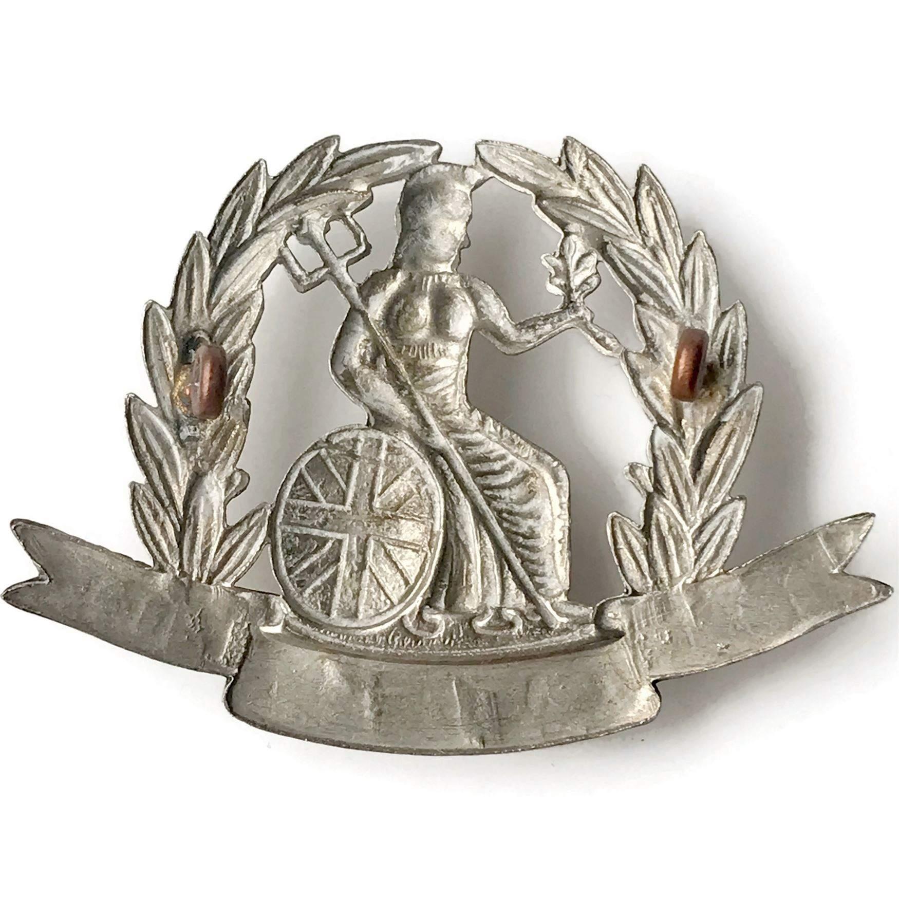 英国軍 THE NORFOLK REG. 帽章 バッジ Norfolk Regiment Cap Badge - LUGS VERSION - British Military Badges