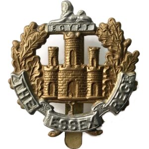 WW2 Essex Regiment Cap Badge