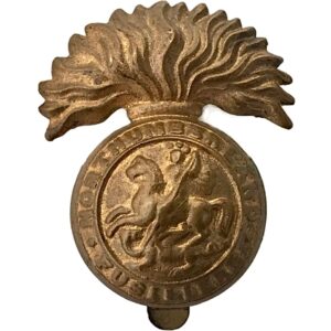 WW1 Northumberland Fusiliers Regiment Cap Badge - FIRST PATTERN