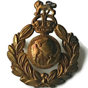 WW1 Royal Marines Commando Corps Cap Badge
