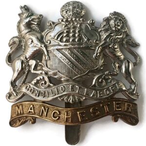 WW1 Manchester Regiment Cap Badge - FIRST PATTERN