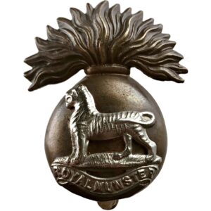 WW1 Royal Munster Fusiliers RMF Irish Regiment Cap Badge