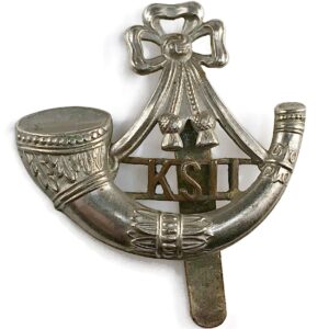 WW1 Kings Shropshire Light Infantry KSLI Regiment (King's) Cap Badge