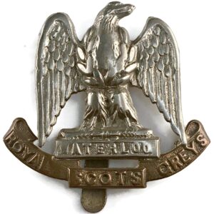 Royal Scots Greys Regiment Cap Badge