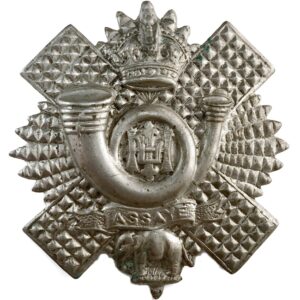 WW2 Highland Light Infantry Regiment HLI Scottish Cap Badge
