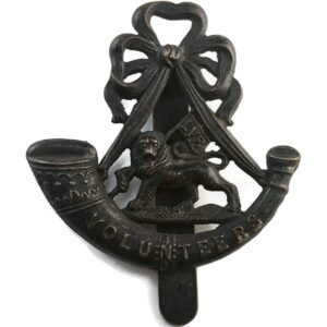 London Volunteer Rifles LVR Regiment Cap Badge