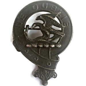 Scottish CLAN GRAHAM Brooch Sporran Kilt Lapel Pin Badge NE OUBLIE