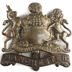 WW1 Manchester Regiment Cap Badge - FIRST PATTERN