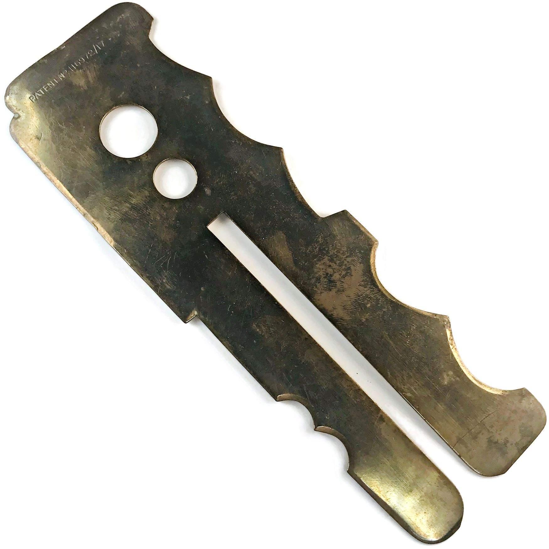 WW1 1917 Brass Button Cleaner / Polisher Uniform Protector Stick ...