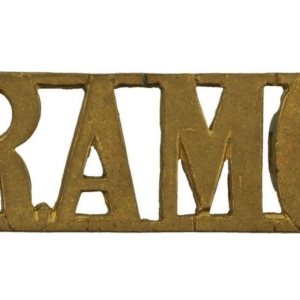 WW1 Royal Army Medical Corps RAMC Shoulder Title
