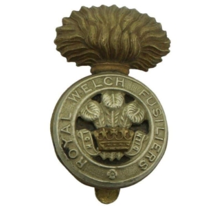 WW1 Royal Welch Fusiliers Regiment RWF Cap Badge