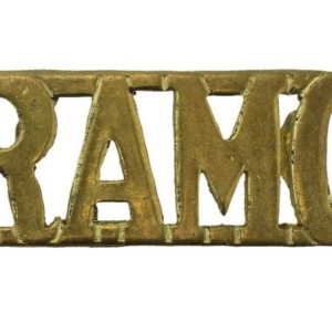 WW2 Royal Army Medical Corps RAMC Shoulder Title