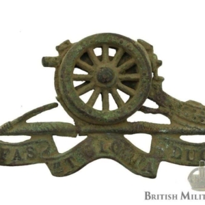 UK Dug Detecting Find - WW1 Royal Artillery MOVING WHEEL Relic Cap Badge