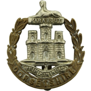 WW1 Dorsetshire (Dorset) Regiment Cap Badge
